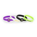Aminco International Minnesota Vikings 4pk Silicone Bracelet - Thumbnail 1 of 2