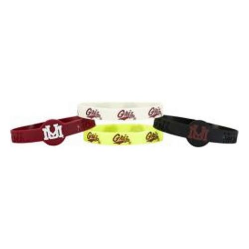 Aminco International Montana Grizzlies 4pk Silicone Bracelet - Primary Image
