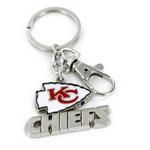 Aminco International Kansas City Chiefs Heavyweight Key Ring - Thumbnail 1 of 2