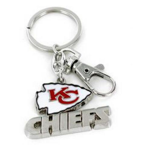 Aminco International Kansas City Chiefs Heavyweight Key Ring - Primary Image