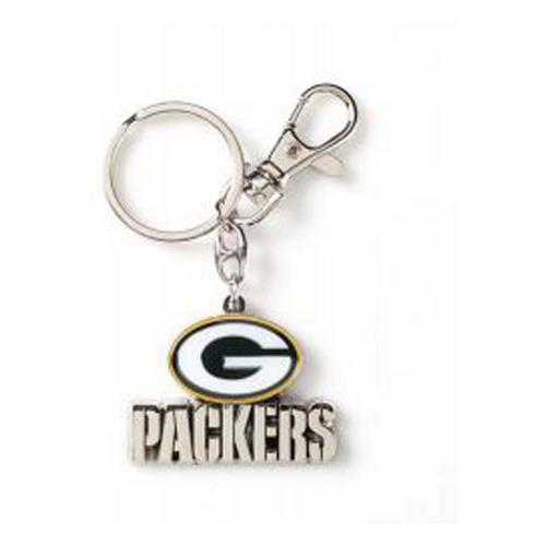 Aminco International Green Bay Packers Heavyweight Key Ring - Primary Image