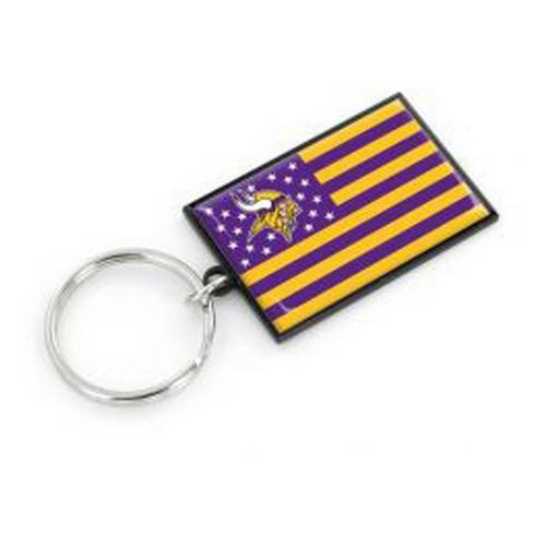 Aminco International Minnesota Vikings Americana Keychain - Primary Image