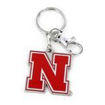 Aminco International Nebraska Cornhuskers Heavyweight Key Ring - Thumbnail 1 of 2