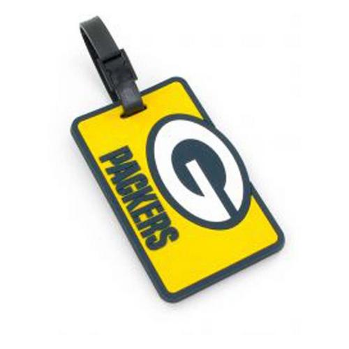 Aminco International Green Bay Packers Soft Bag Tag - Primary Image