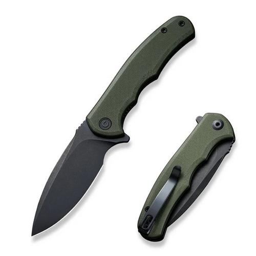 Civivi C18026C-1 Mini Praxis Black Stonewashed G10 Flipper Pocket Knife - Primary Image