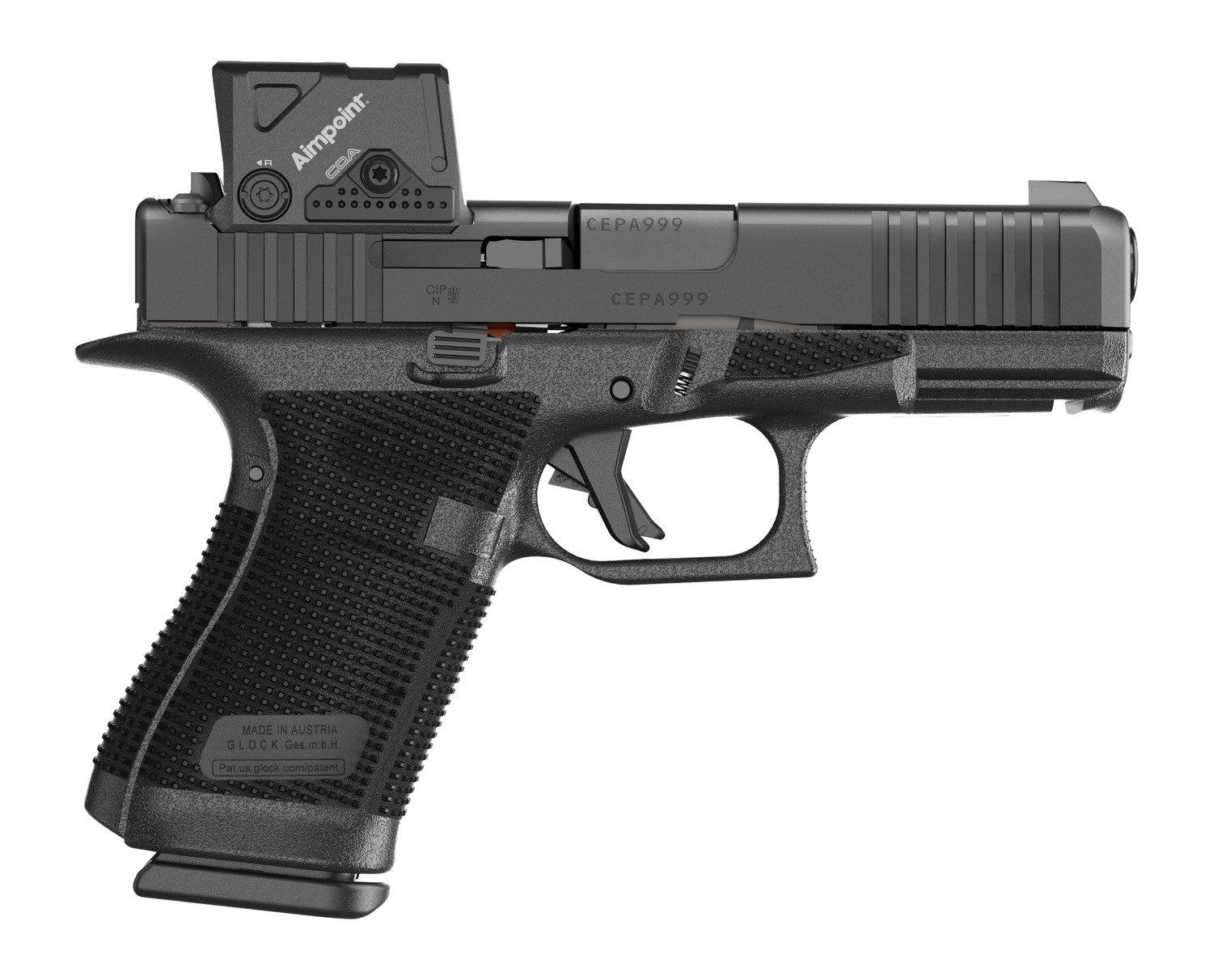 GLOCK G19 Gen 6 With Aimpoint COA 3.5 MOA Red Dot Sight 9mm Pistol