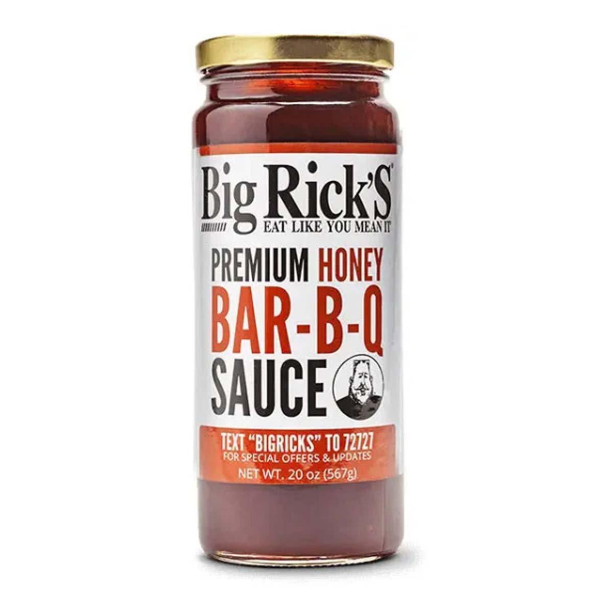 Big Rick's Premium Honey Bar-B-Q Sauce - Cattleman's Grill