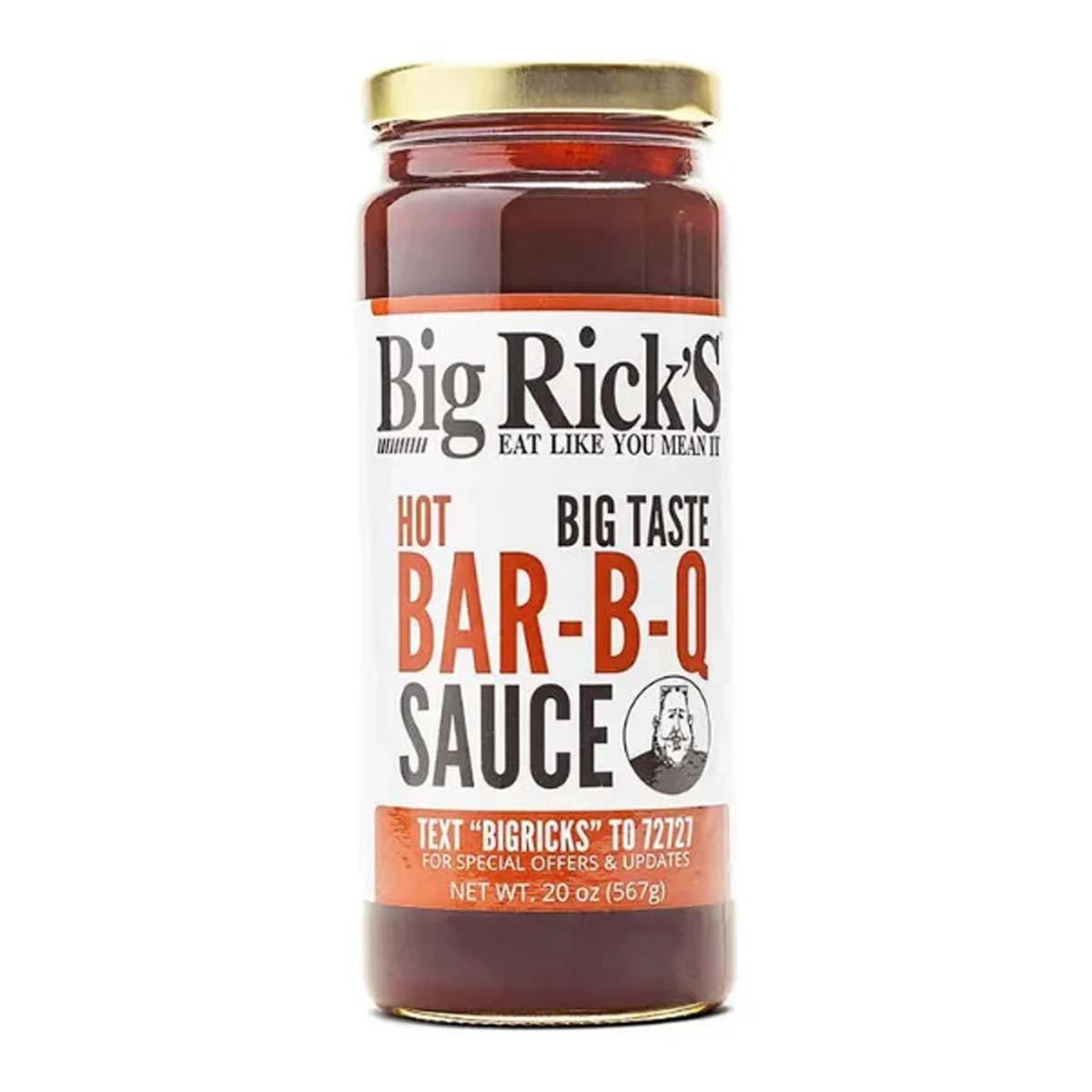 Big Rick's Premium Hot Bar-B-Q Sauce - Cattleman's Grill