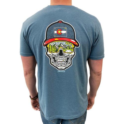 Men's Colorado Cool Skull Summer T-Shirt - Primary Image