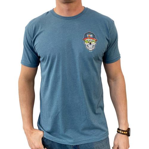 Men's Colorado Cool Skull Summer T-Shirt - Primary Image