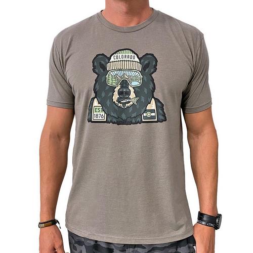 Men's Colorado Cool Backwoods Bear T-Shirt - Primary Image