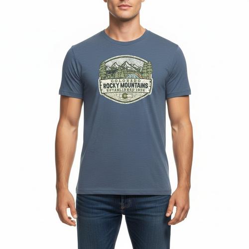 Men's Colorado Cool Rocky Mountain Way T-Shirt - Primary Image