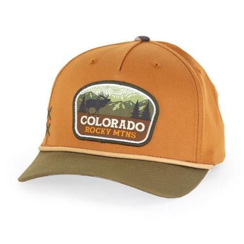 Colorado Cool Rocky Mtns. Slight Curve Snapback Hat - Primary Image