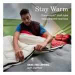 Coleman Flatlands 35 Degree Big & Tall Sleeping Bag - Thumbnail 4 of 5