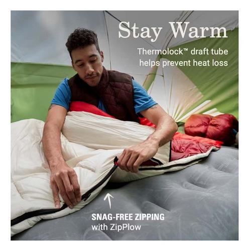 Coleman Flatlands 35 Degree Big & Tall Sleeping Bag - Primary Image