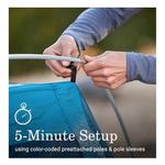 Coleman Skydome Screen Room Dark Technology 4-Person Camping Tent - Thumbnail 3 of 7