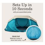 Coleman Burst Pop-Up 4-Person Camping Tent - Thumbnail 2 of 5