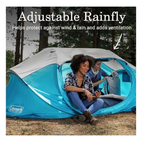 Coleman Burst Pop-Up 4-Person Camping Tent - Primary Image