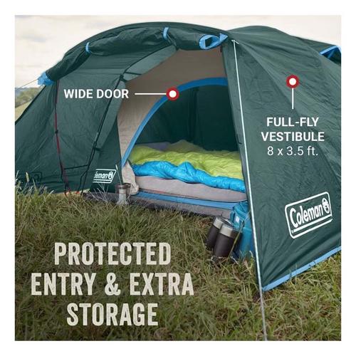 Coleman Skydome 4-Person Camping Tent With Full-Fly Vestibule - Primary Image