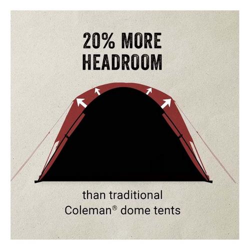 Coleman Skydome 4-Person Camping Tent With Full-Fly Vestibule - Primary Image