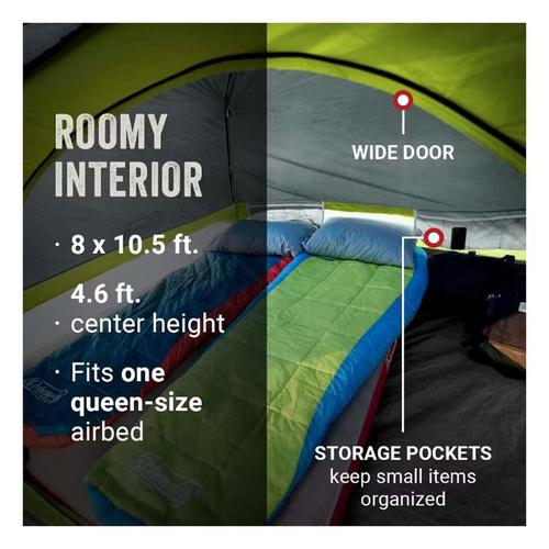 Coleman Skydome With Screen Room 4-Person Camping Tent - Primary Image