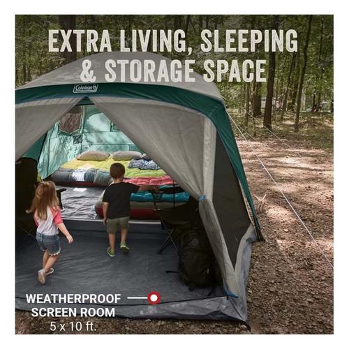 Coleman Skylodge 12-Person Camping Tent With Screen Room - Primary Image
