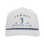 Cowboy Country Club Golfer Roped Snapback Golf Hat - Thumbnail 1 of 5
