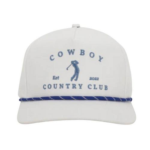 Cowboy Country Club Golfer Roped Snapback Golf Hat - Primary Image