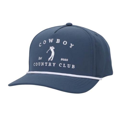 Cowboy Country Club Golfer Roped Snapback Golf Hat - Primary Image