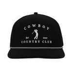 Cowboy Country Club Golfer Roped Snapback Golf Hat - Thumbnail 1 of 5