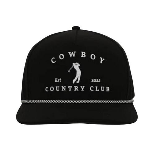 Cowboy Country Club Golfer Roped Snapback Golf Hat - Primary Image