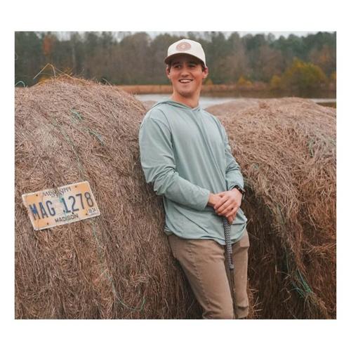 Cowboy Country Club Two Tone Cotton Snapback Golf Hat - Primary Image