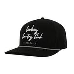 Cowboy Country Club Cursive Roped Snapback Golf Hat - Thumbnail 2 of 6