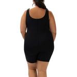 Women's GK Elite Sportswear Dolfin Solid Aquatard One Piece Swimsuit - Thumbnail 4 of 4