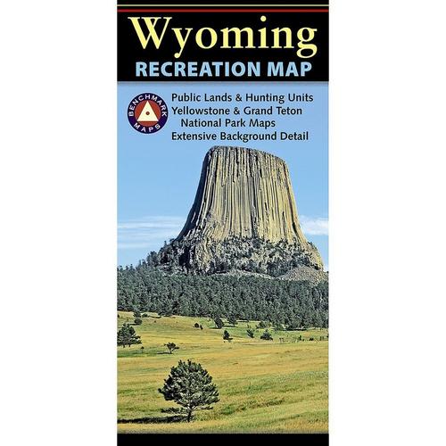 Benchmark Wyoming Recreation Map - Primary Image