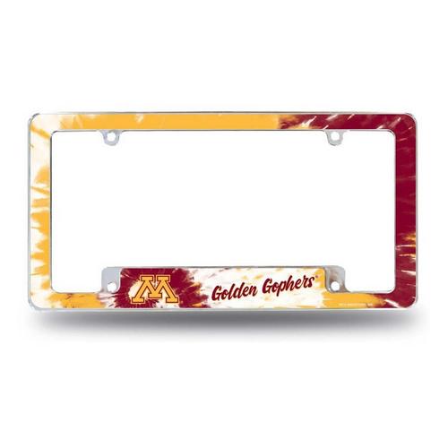 Rico Industries Minnesota Golden Gophers All Over License Plate Frame - Primary Image