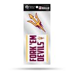 Rico Industries Arizona State Sun Devils Double Up Die Cut Sticker - Thumbnail 1 of 2