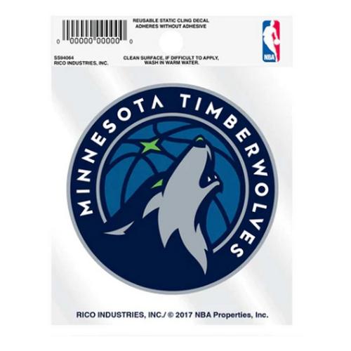 Rico Industries Minnesota Timberwolves Logo Decal - Primary Image