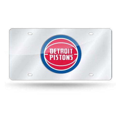 Rico Industries Detroit Pistons Laser Cut Tag License Plate - Primary Image
