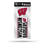 Rico Industries Wisconsin Badgers Double Up Decals - Thumbnail 1 of 2