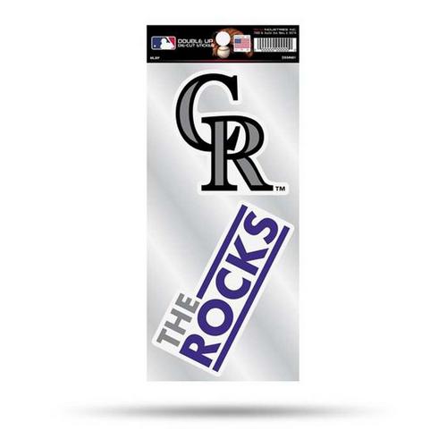 Rico Industries Colorado Rockies Double Up Decals - Primary Image