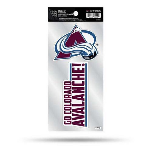 Rico Industries Colorado Avalanche Double Up Decals - Primary Image