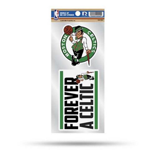Rico Industries Boston Celtics Double Up Decal - Primary Image