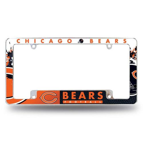 Rico Industries Chicago Bears All Over License Plate Frame - Primary Image