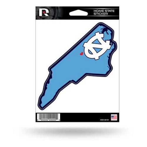 Rico Industries North Carolina Tar Heels Home State Sticker - Primary Image