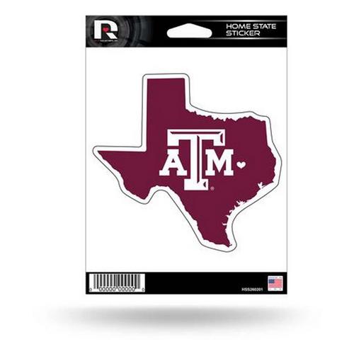 Rico Industries Texas A&M Aggies Home State Sticker - Primary Image
