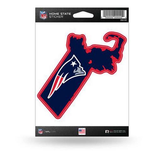Rico Industries New England Patriots Home State Decal - Primary Image