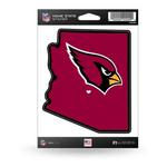 Rico Industries Arizona Cardinals Home State Sticker - Thumbnail 1 of 2