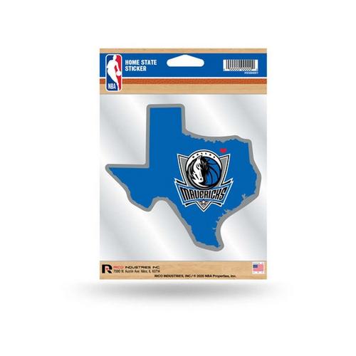 Rico Industries Dallas Mavericks Home State Sticker - Primary Image