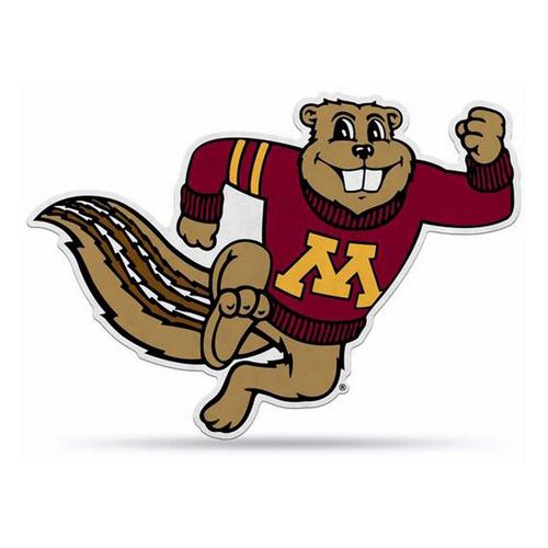 Rico Industries Minnesota Golden Gophers Mascot Die Cut Pennant - Primary Image